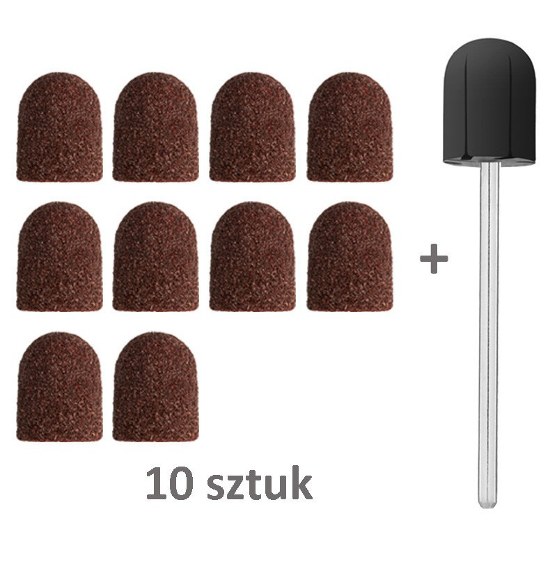 kapturki ścierne, hurtownia kosmetyczna Enpe-Invest, frezarka, frezy